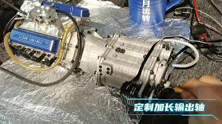 Cison V8 engine model + 6-speed gearbox model