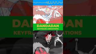 Dandadan Key Frames look AMAZING! See how they look before they're done! #dandadan #sciencesaru