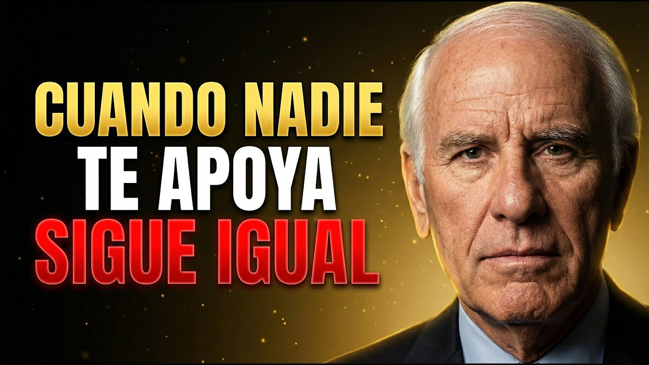 CUANDO NADIE TE APOYA, ESTO ES LO QUE DEBES HACER | Jim Rohn – Discurso ...