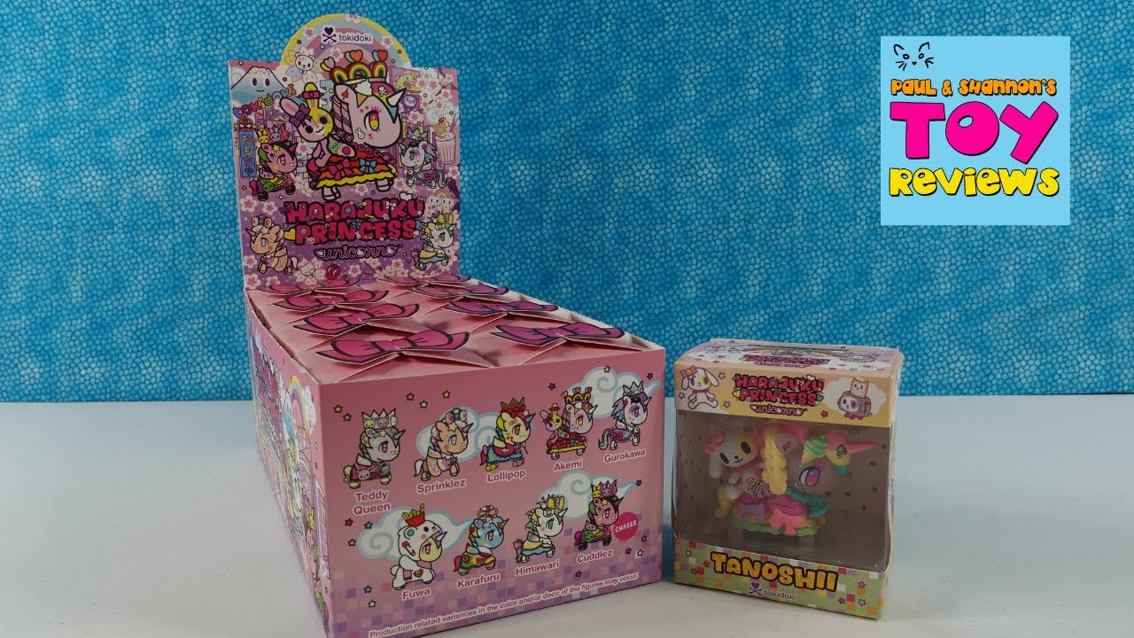 Unicorno Harajuku Princess Tokidoki Blind Box Figure Unboxing Review