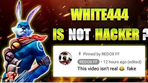 White 444 Not a Hacker Complete Proof || White 444 Not Hacker Proof || By ZORDUSGAMER