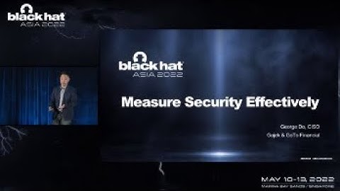 Keynote: Measure Security Effectively