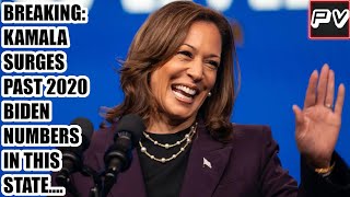 BREAKING: Kamala Harris SURGES PAST 2020 Joe Biden Numbers... (This Is SHOCKING)