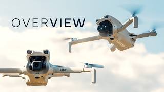 Flying and filming with the DJI Lito X1 and Lito 1 for aerial shots