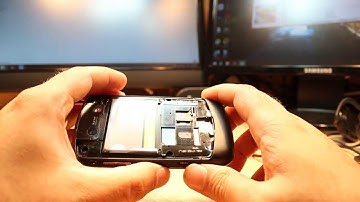 SD card insert & remove from Blackberry 8900