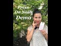 Press On Nails Demo and How to  keep it on for 3 weeks !!!!!!!!
