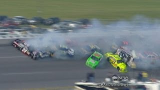 NASCAR Pileup: Lesson for Surviving Car Crashes?