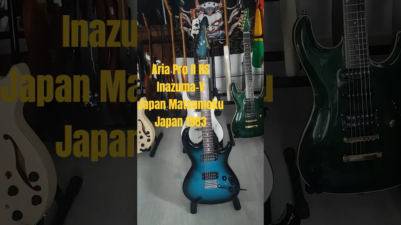 Moku Custom Guitars - Aria Pro II RS Inazuma-V 1983 Japan Matsumoku