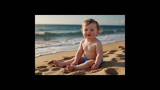 Holiday explained by baby