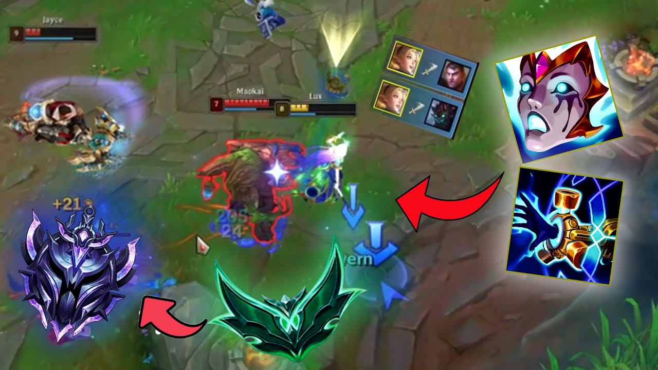 LUX VS Jayce! - Runes Build For Emerald Elo - League Of Legends