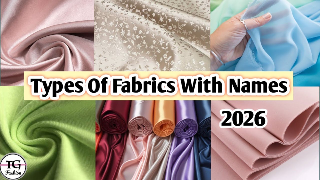 Types of fabric names and pictures | Fabric names with pictures 