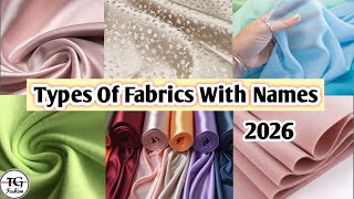 Types Of Fabric Names And Pictures Fabric Names With Pictures