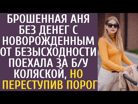 Брошенная Аня без денег с новорожденым от безысходности поехала за б/у коляской, но переступив порог