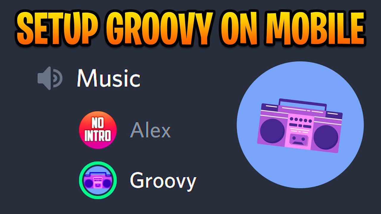 Groovy has new bot features on its Discord profile even though it