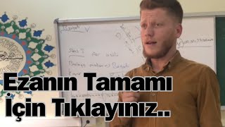 Uşşak Makami Ezan - Hamza Yaniç