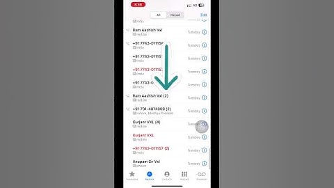 See Old Call History On iPhone 13 #short #shorts #viral #apple #ios