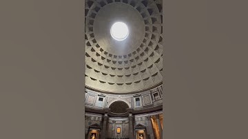 Rain in the Pantheon, Rome, Italy #travel