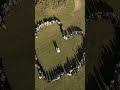 Wedding idea, heart shaped group photo ! #shorts