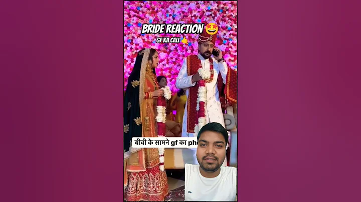 Bride Reaction 🤩| The Wedding World #shorts #reaction #bridemaid #bride