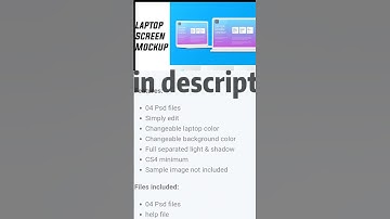 Thumbnail of LAPTOP MOCKUP TEMPLATES ।। LAPTOP MOCKUP PSD TEMPLATES #mockup #hindi #laptopmockuptemplate