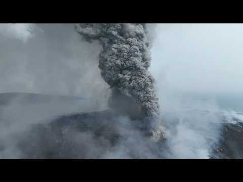 Krakatau Massive Eruption and After Impacts 4k - September 2026 Raw and Real!
