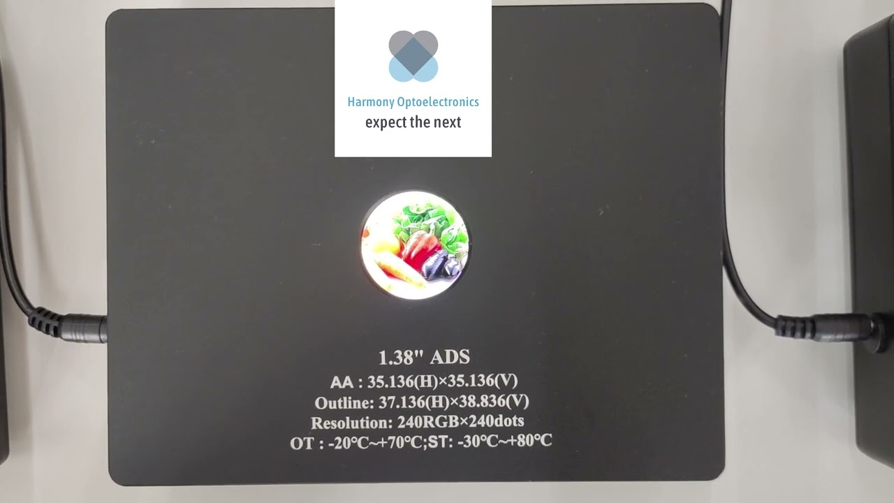 1.38-inch round display,round lcd display,small lcd display,capacitive touch screen manufacturer