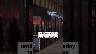 Outdoor dining sheds in NYC must come down today