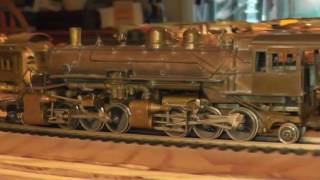 HO Brass Steam Locomotive United PFM Sierra RR 2-6-6-2 Runs no box video inside