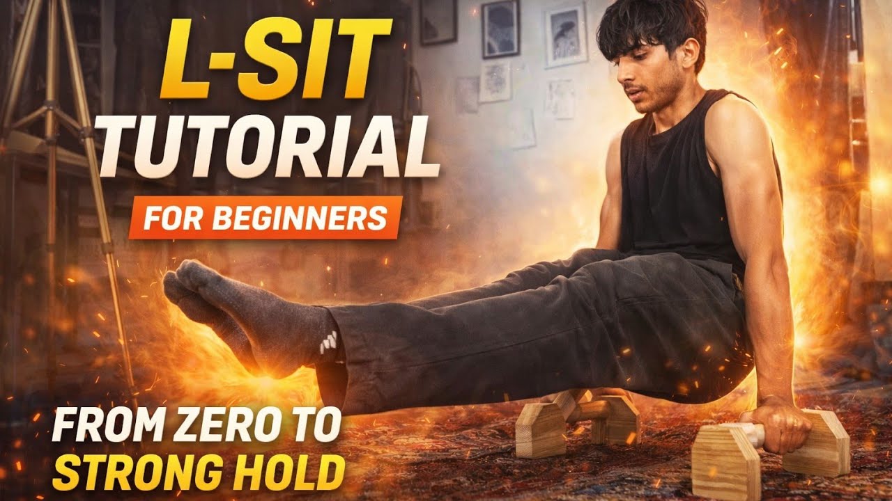 Still can’t hold an L-Sit? // Learn L-Sit from ZERO to STRONG step by ...