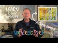 Learn to Paint "Autumn Aspens" with Watercolors (excerpt)