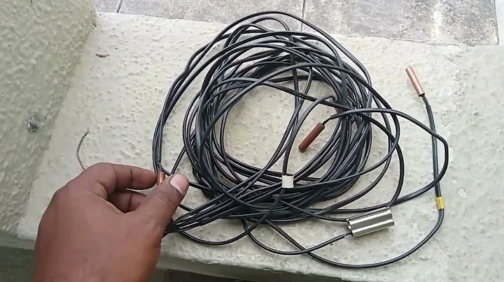 Daikin error code - J5,J6,J7,J8,J9. For replace thermistor for condenser unit.