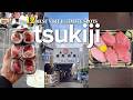 MUST-VISIT 12 ULTIMATE FOOD SPOTS IN TSUKIJI, TOKYO🇯🇵|Tokyo vlog 2026|Tsukiji Outer Market