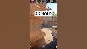 4K HOLD #cs2 #counterstrike #counterstrike2 #4k #insane #viral #gaming