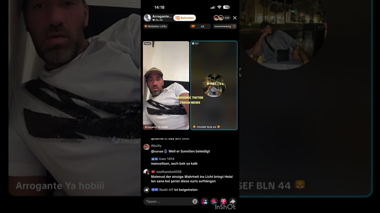 ARROGANTE PATE UND YOUSSEF BLN 44 GEHEN ÜBELST AUF MANUELLSEN AB 😱