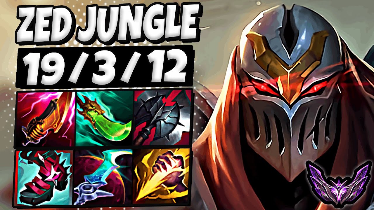 Zed vs Malphite [ Jungle ] Lol Korea Master Patch 25.24 ✅