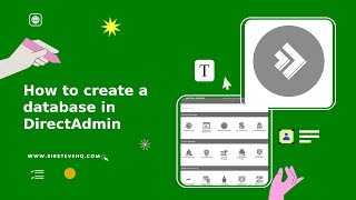 How to create a database in DirectAdmin | SirsteveHQ