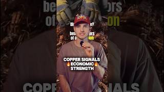 Copper signals market strength #copper #recession #bitcoin