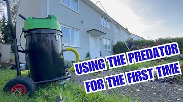 Using My GVS Predator Gutter Vac For The First Time