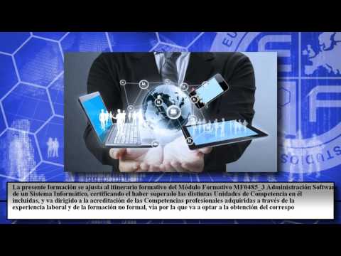 Mf0485_3 Administracion Software De Un Sistema Informatico Online - Cursos Online