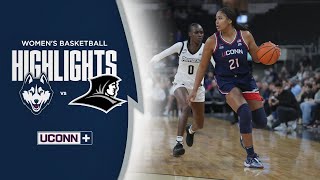 Highlights No. 1 Huskies Beat Providence On New Years Eve