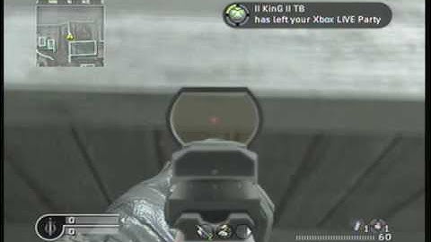 cod4 xbox 360 downpour elevator