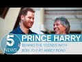 Prince Harry records song with Bon Jovi at Beatles' Abbey Road Studios - behind the scenes | 5 News