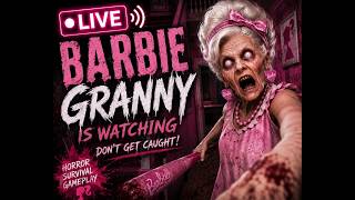 💄 Can I Escape Barbie Granny’s Pink Horror House? LIVE🔴 #granny #livegaming #shortsfeed #shorts