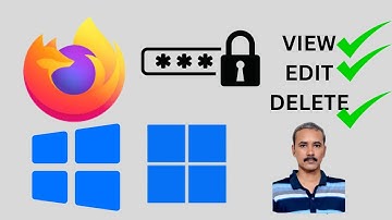 How to View, Edit, and Delete Saved Passwords on Firefox on Windows 11 or 10 | GearUpWindows