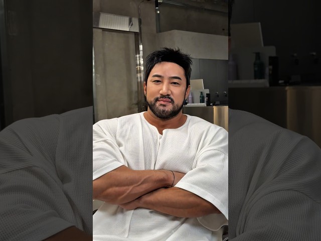 가발을 맞춰 보았습니다 #황철순 #bodybuilder