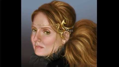 Painting Fantasy Portrait Part3