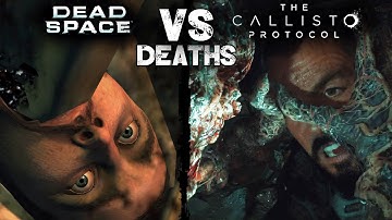 Death Scene Comparison - Dead Space vs The Callisto Protocol