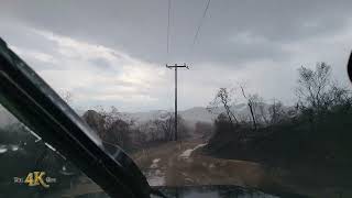 Hemet: Driving in the deluge that extinguished the Fairview fire 9-11-2022