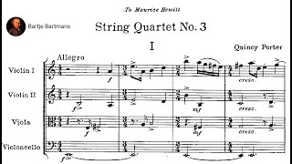 Quincy Porter - String Quartet No. 3 (1930)