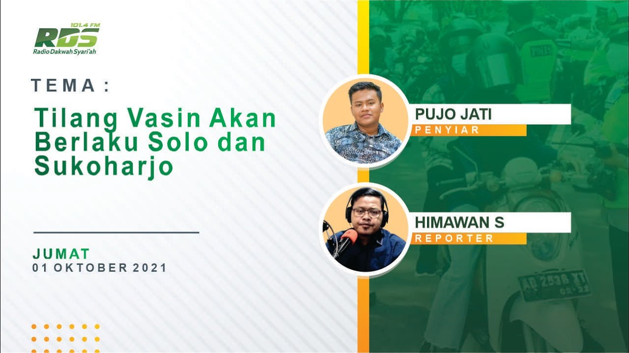Tilang Vasin Akan Berlaku Solo & Sukoharjo | Assalamu'alaikum Indonesia